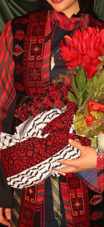 The Tatreez Keffiyeh