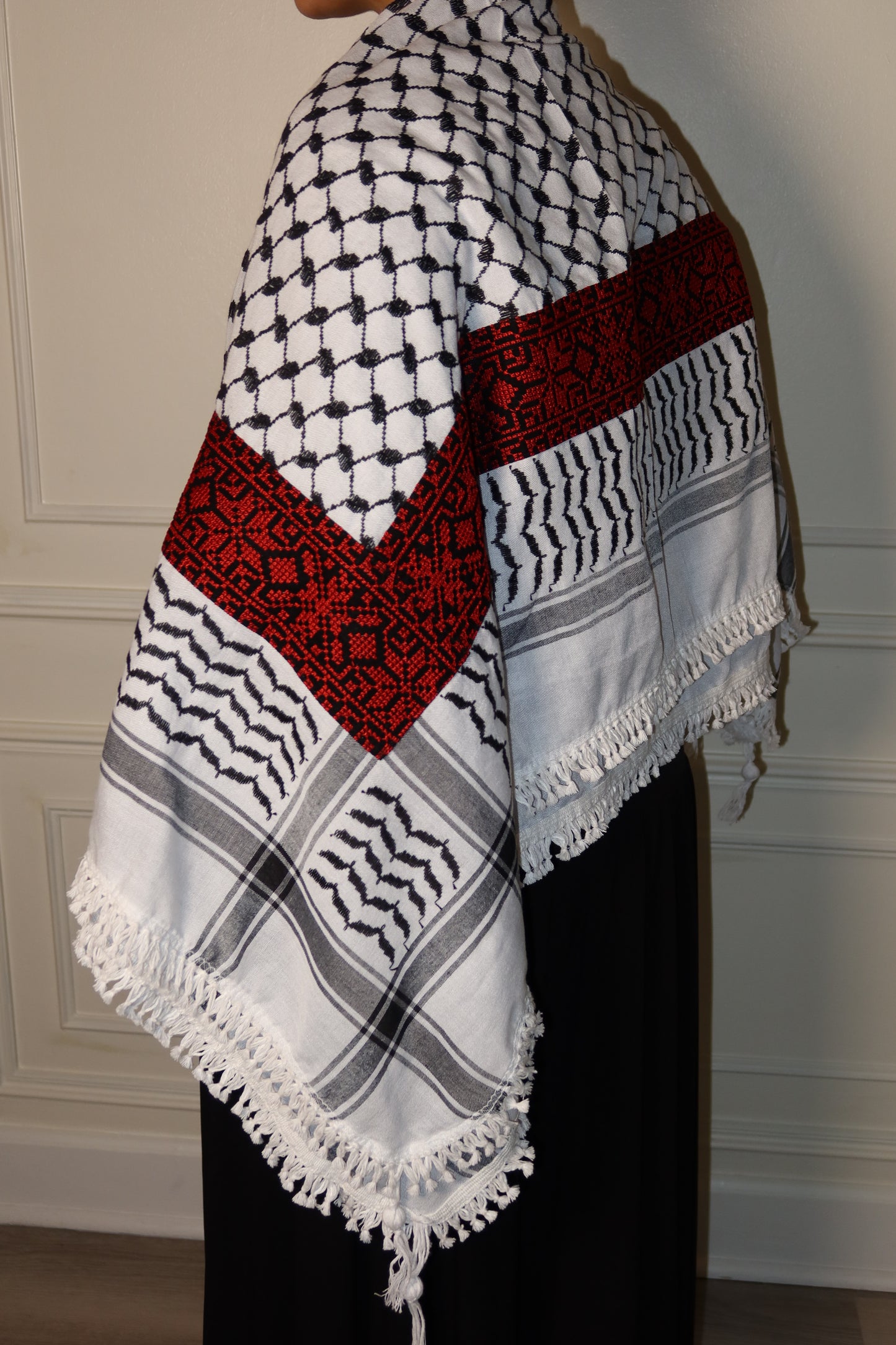 The Tatreez Keffiyeh